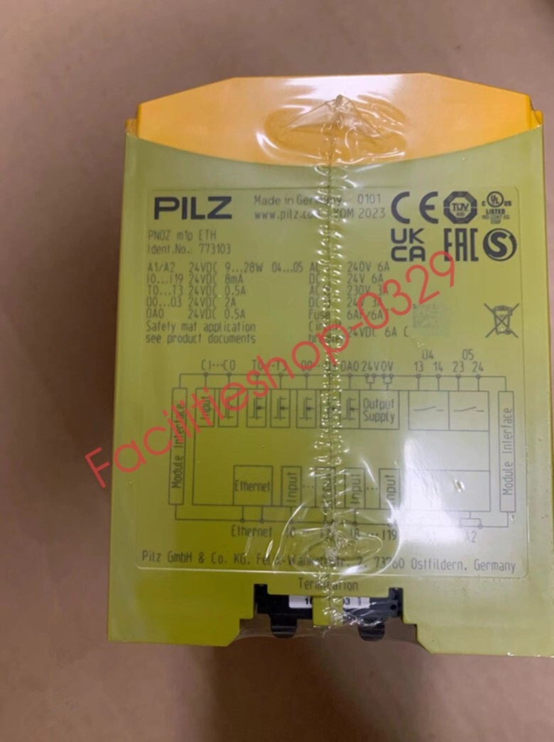 1pcs Pilz Safety Relay Module 773103 PNOZ M1P ETH DHL/FedEx