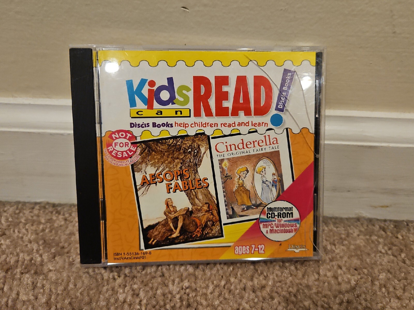 Kids Can Read Aesop's Fables/Cinderella (CD-Rom, 1994)