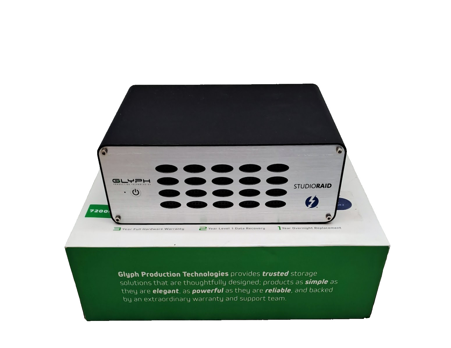 Glyph StudioRaid 2TB External HDD with Power adapter