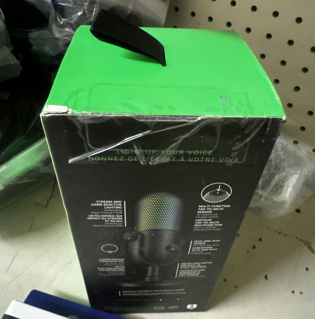 Razer Seiren V3 Chroma RGB USB Microphone  PC - USED w/ Open Box