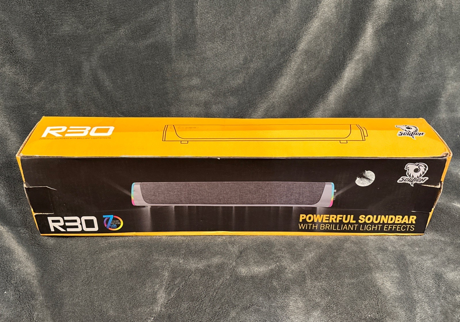 SOULION R30 Computer Speaker USB Powered AUX Small PC Speakers Colorful