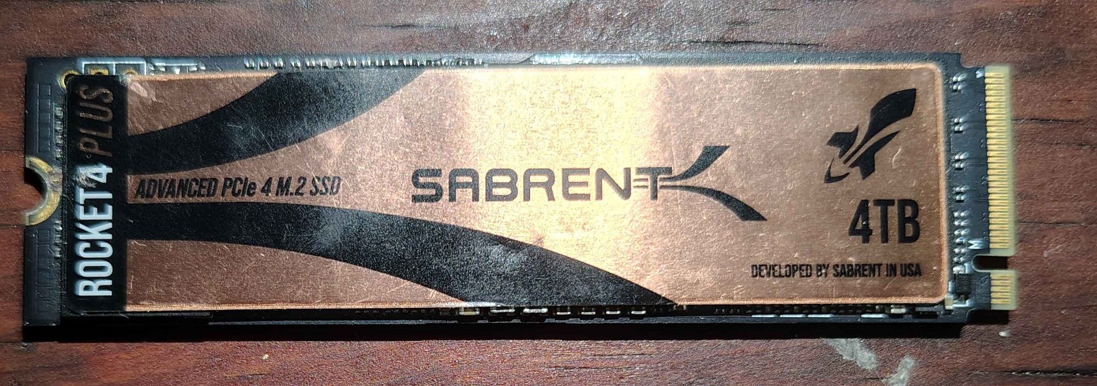 Sabrent Rocket 4 Plus 4TB M.2 NVMe Gen 4.0x4 SSD - SB-RKT4P-4TB - 100% Health
