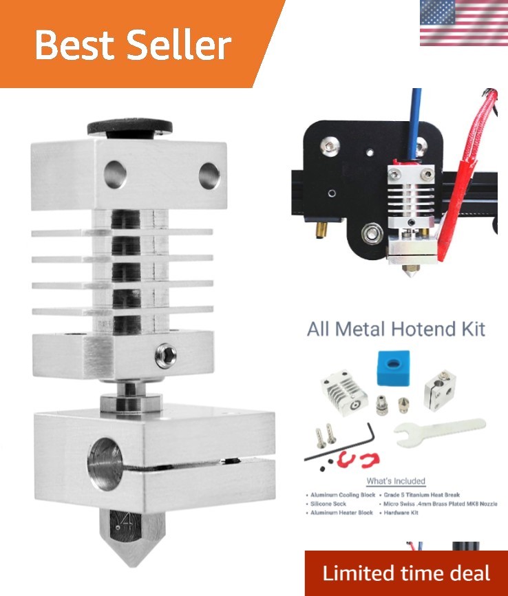Upgrade Your 3D Printing with Microswiss All Metal Hotend Kit, 0.4mm Nozzle
