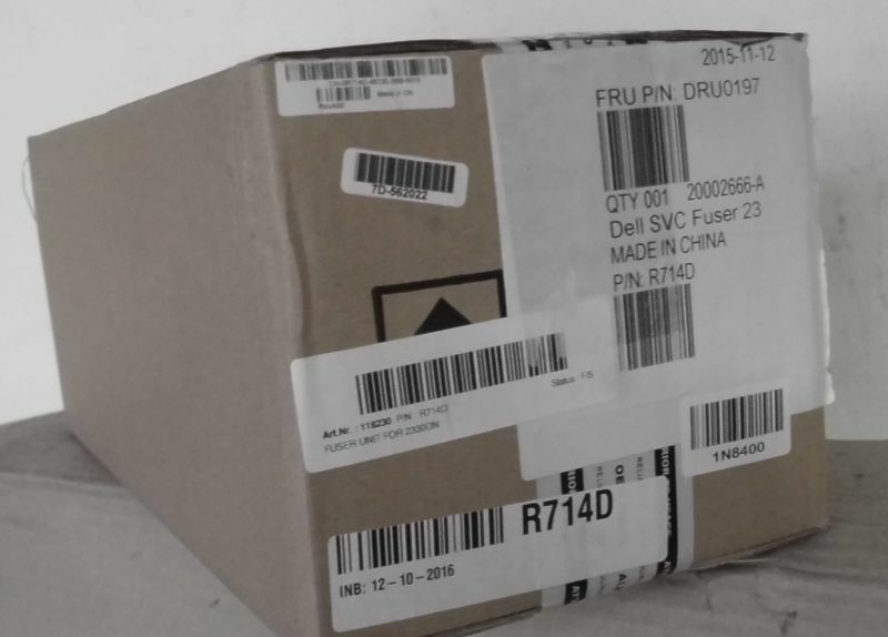 Dell R714D Fuser Unit for Dell 2330 dn d 220V 2330dn Box C