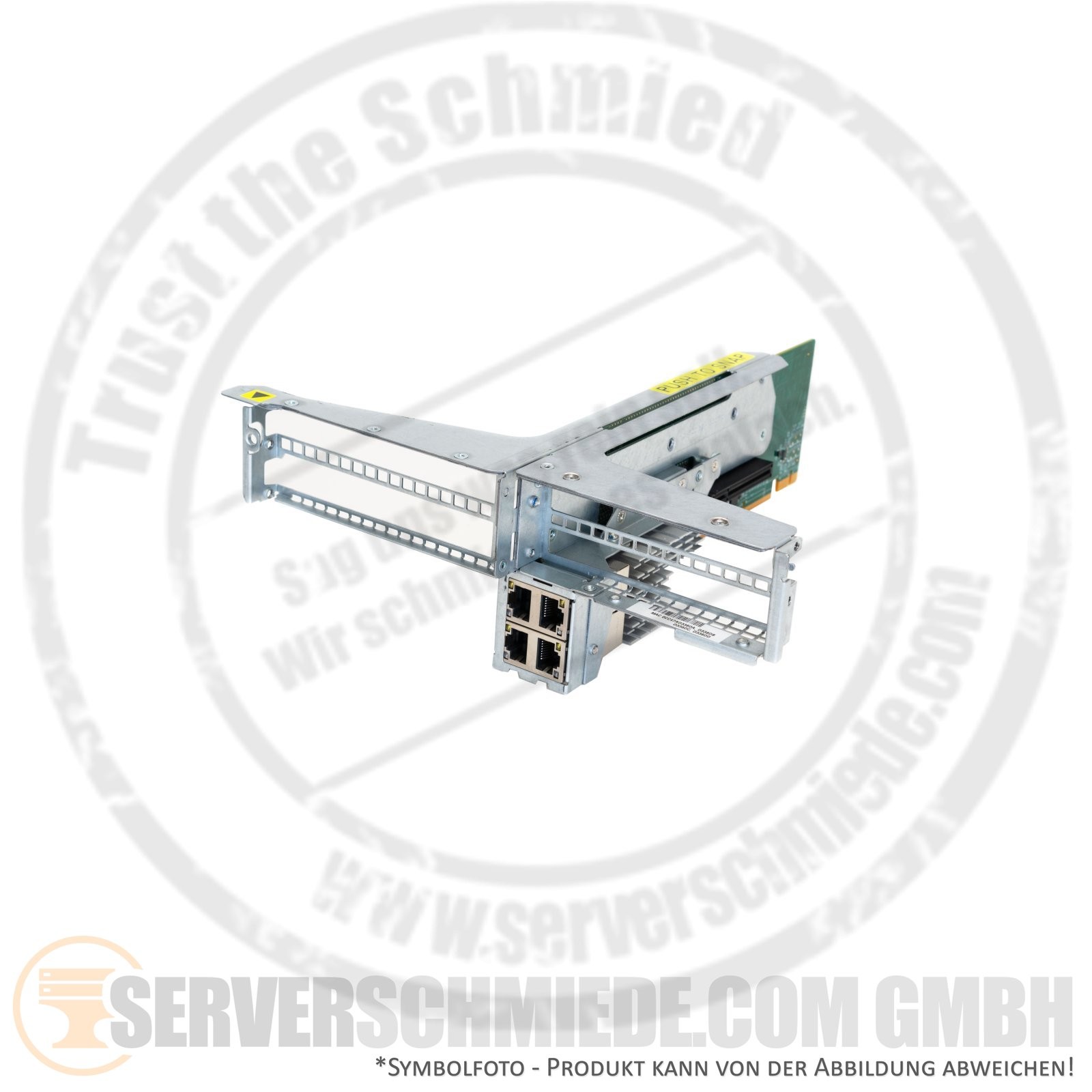 Supermicro 2U Ultra Riser with Cage 1x x16 + 1x x8 (Internal) PCIe 3.0 + 4x 10G