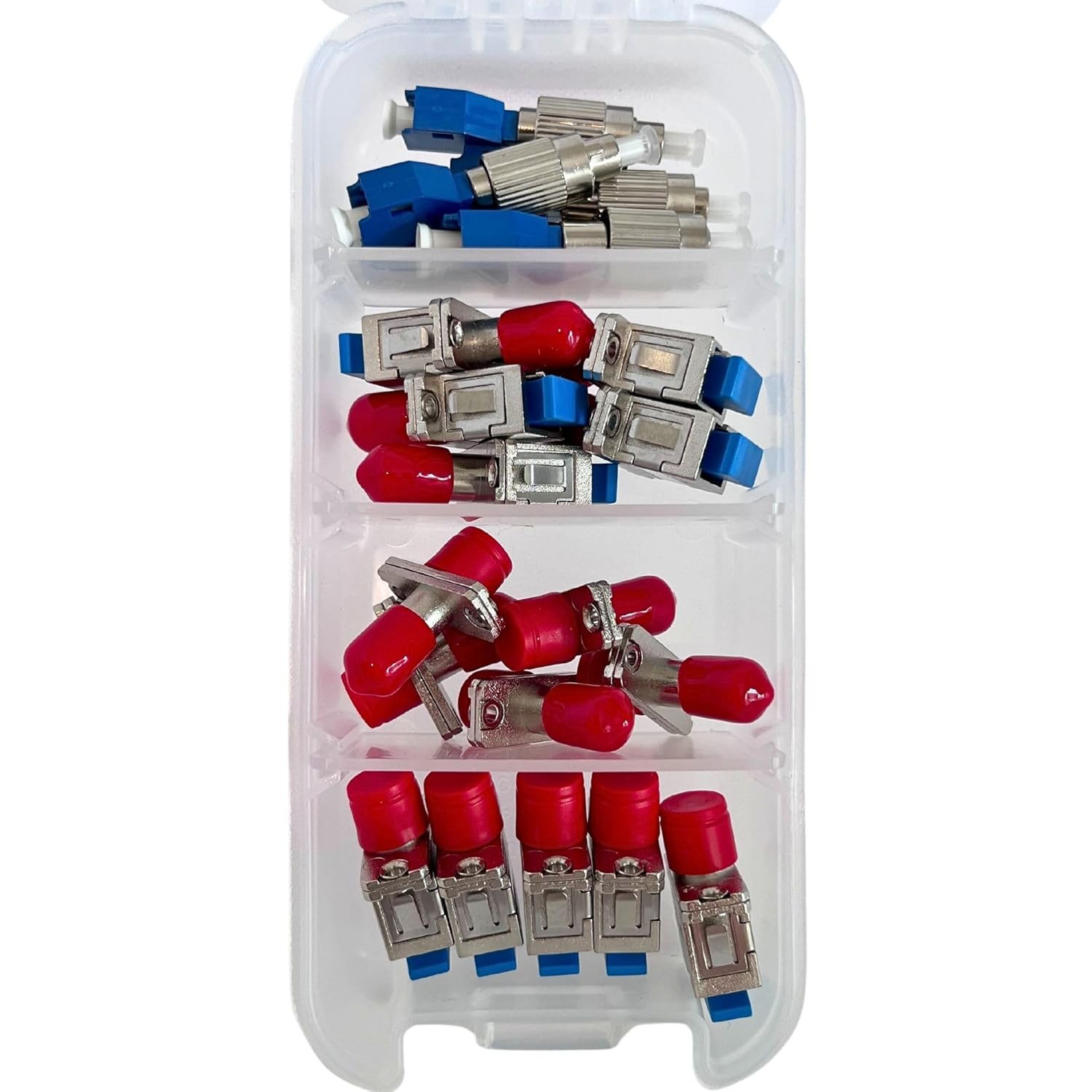 FiberShack Fiber Optic Adapter Kit - 20 x 4 Essential Fiber Optic Adapters