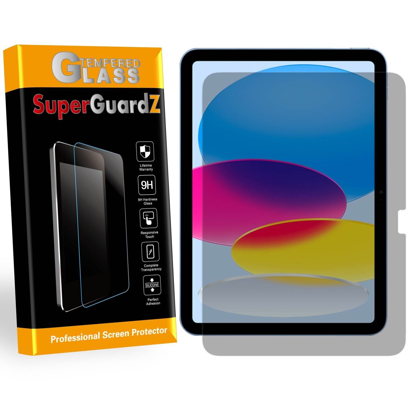 Privacy Anti-Spy Tempered Glass Screen Protector For iPad 10.9 (10th Gen, 2022)