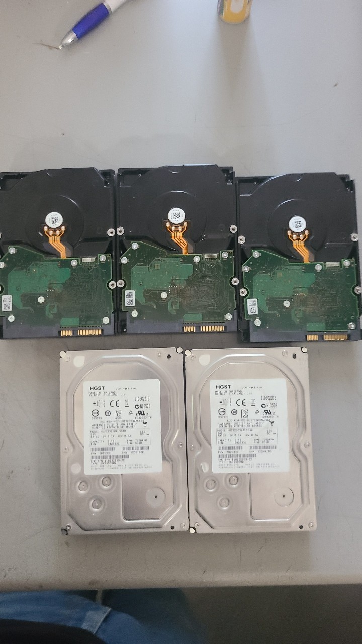  HGST HUS723030ALS640 3TB 7200RPM 35 SAS  Internal Hard Drive R G2U