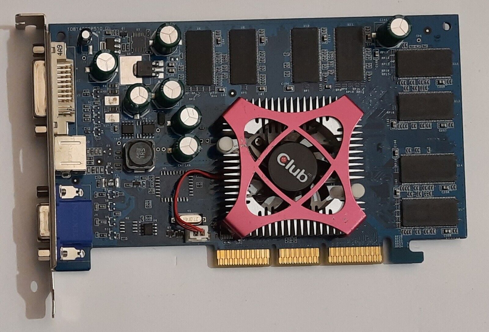 Club 3D CGN-L366TVD AGP Graphics Card (Nvidia GeForce FX5700LE, 256MB, Retro, 2004)