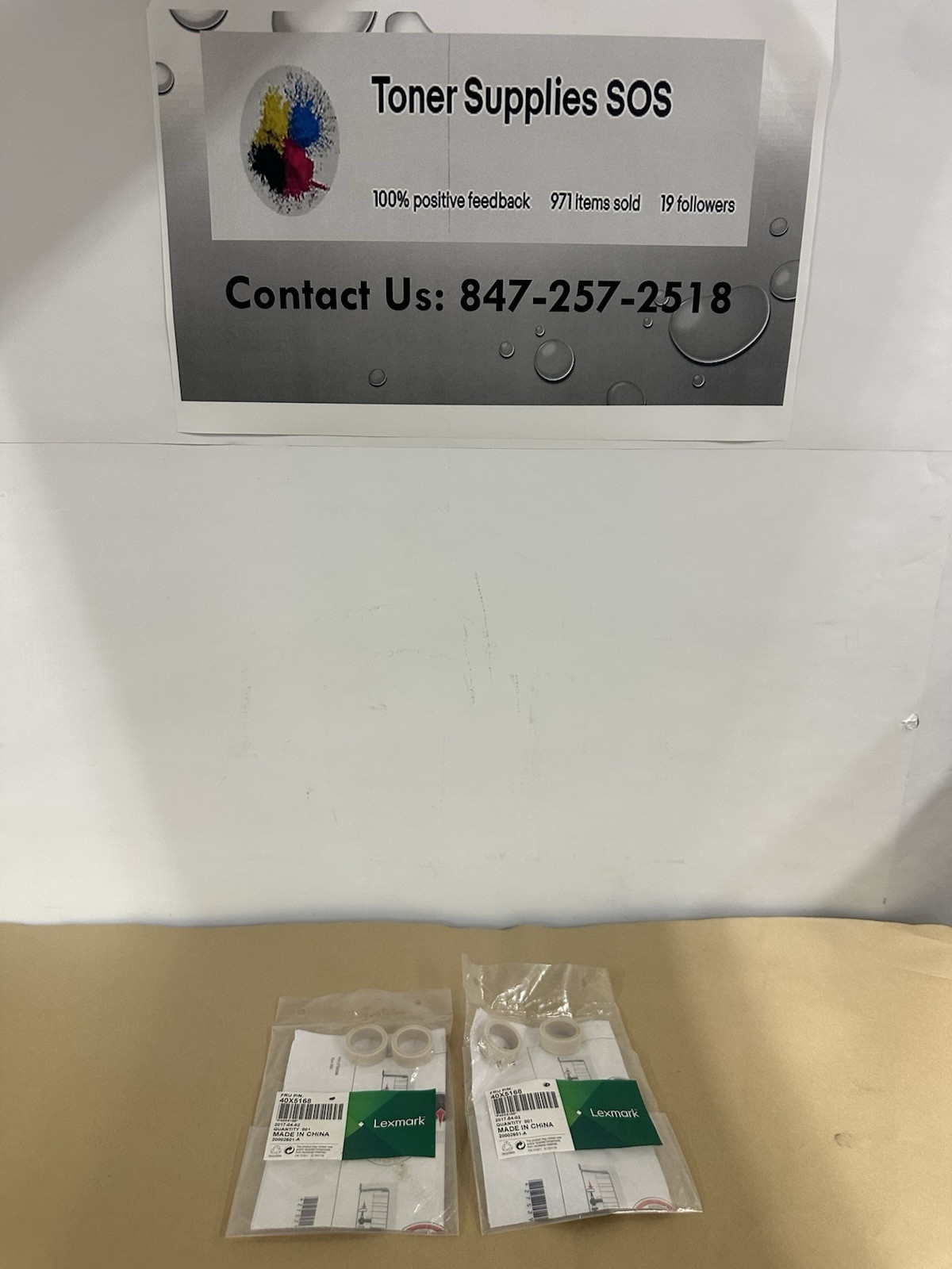 Lexmark 4x Pickup Roller and Manual 40X5168