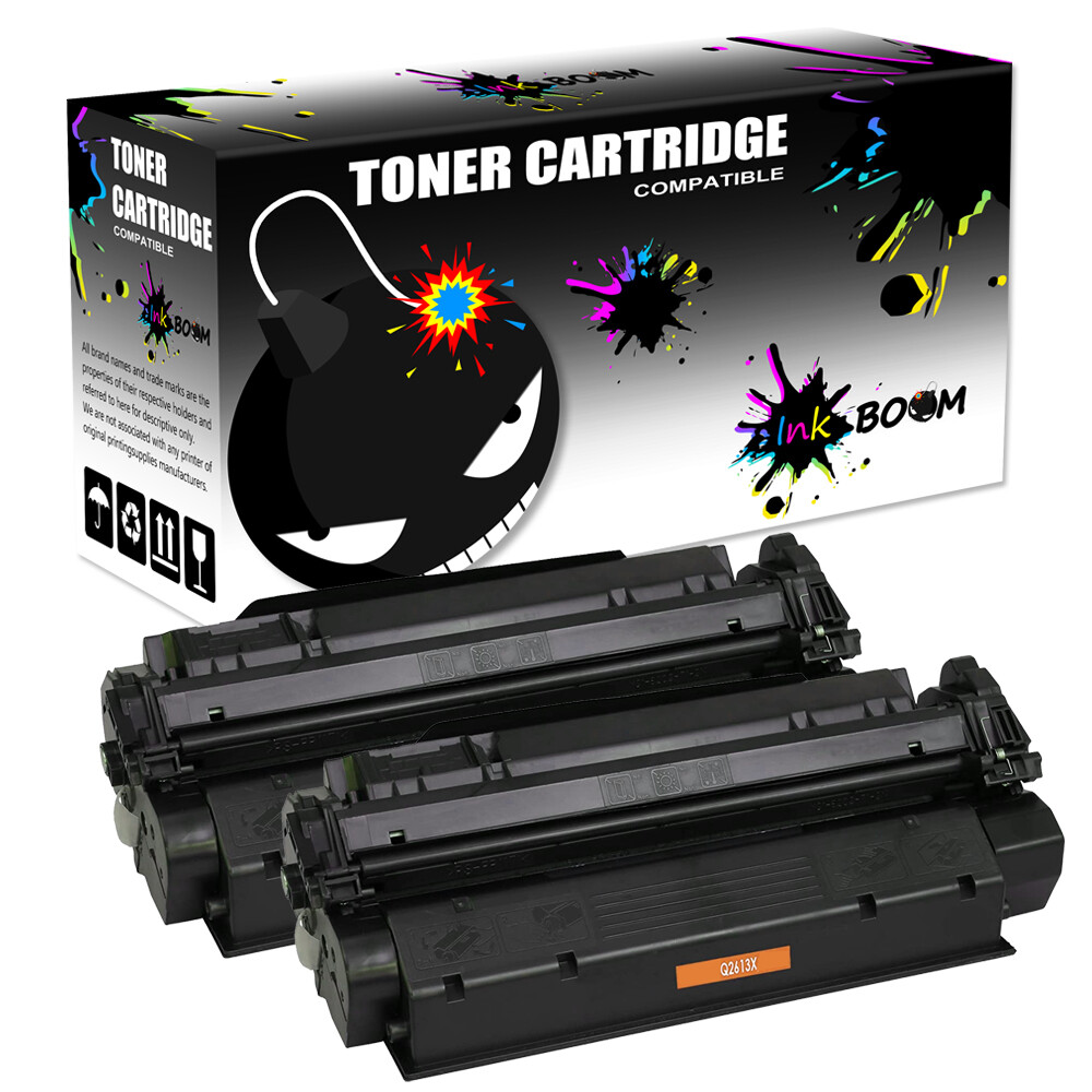 2 Toner Cartridge replace for HP Q2613X 4000 Pages LaserJet 1300 1300N 1300XI