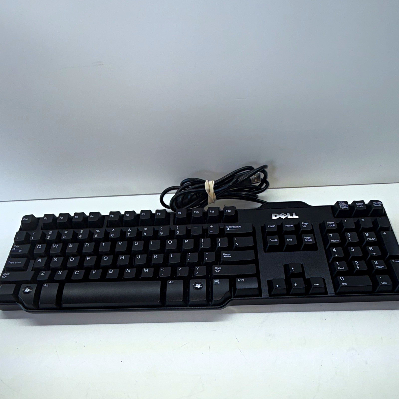 Dell L100 Wired USB Standard Keyboard Black QWERTY English Enhanced Keys