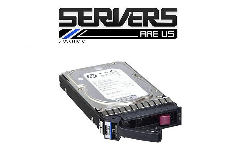 HP 4TB 3.5" Hard Drive H6Z69A 6G DP 7.2K SAS Midline SC 743405-001 743432-004