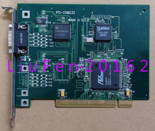 1pc used  PCI-COM232 acquisition card PCi-C0M232