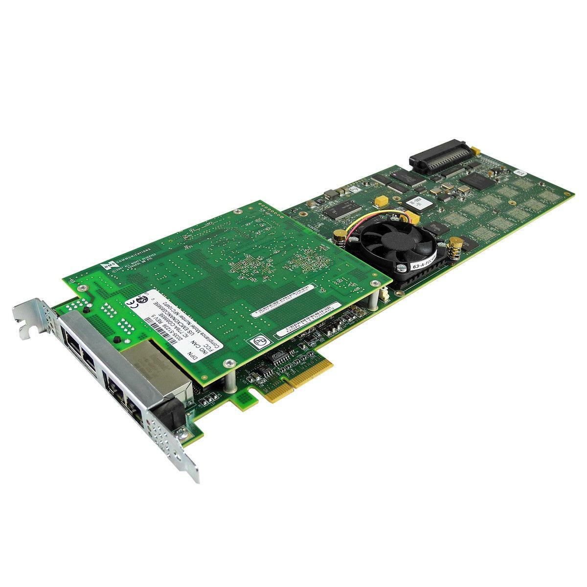 NMS COMMUNICATIONS Dialogic NFC104P2 CG6565e PCIe x4 Media Board 2035-51239 R.50