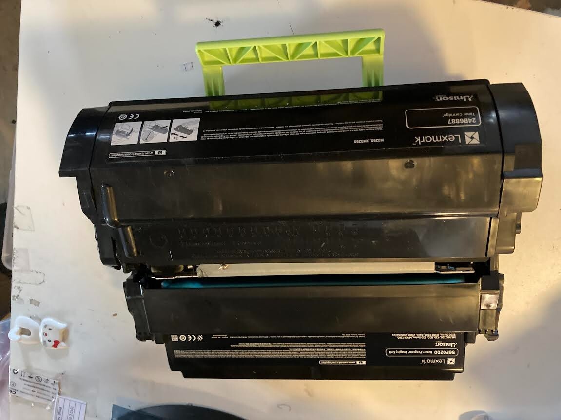 Genuine Lexmark M3250 XM3250 Black Toner + Imaging Unit  24B6887 56F0Z00