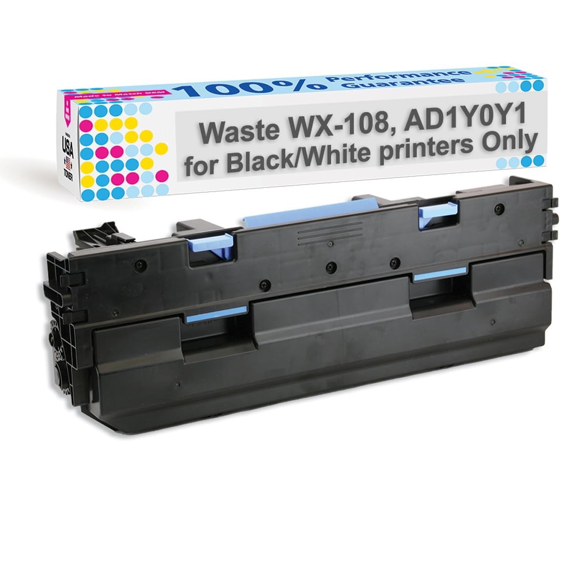 USA Brand Compatible Waste Toner Box for Konica Minolta WX-108, Bizhub 300i