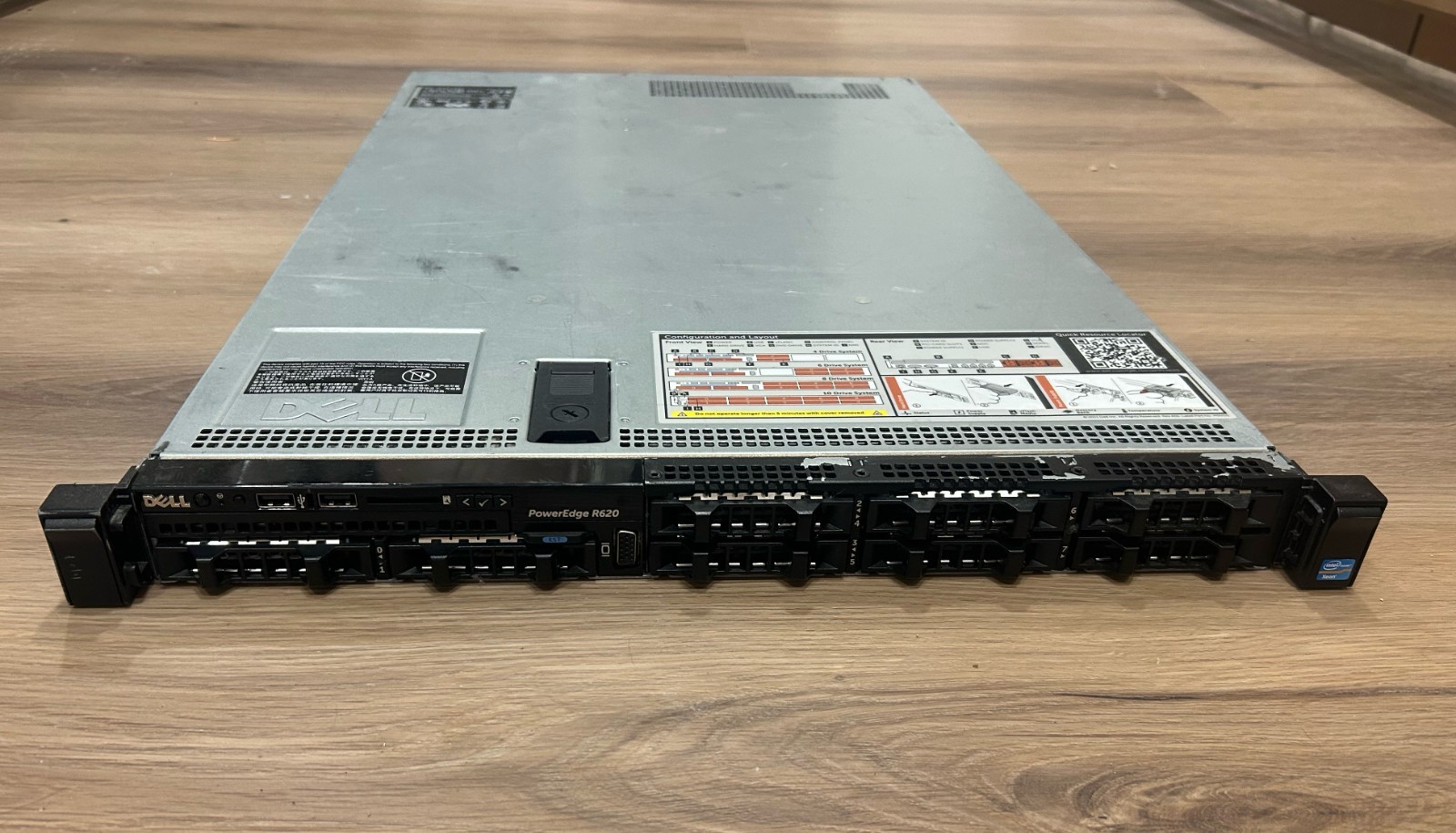 Dell PowerEdge R620 2x Xeon E5-2660 32GB RAM PERC H310 8-Bay Tested
