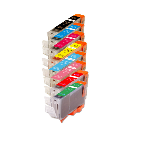 48 PK Replacement Ink Set Red & Green for Canon CLI-8 Pixma Pro9000 Mark II