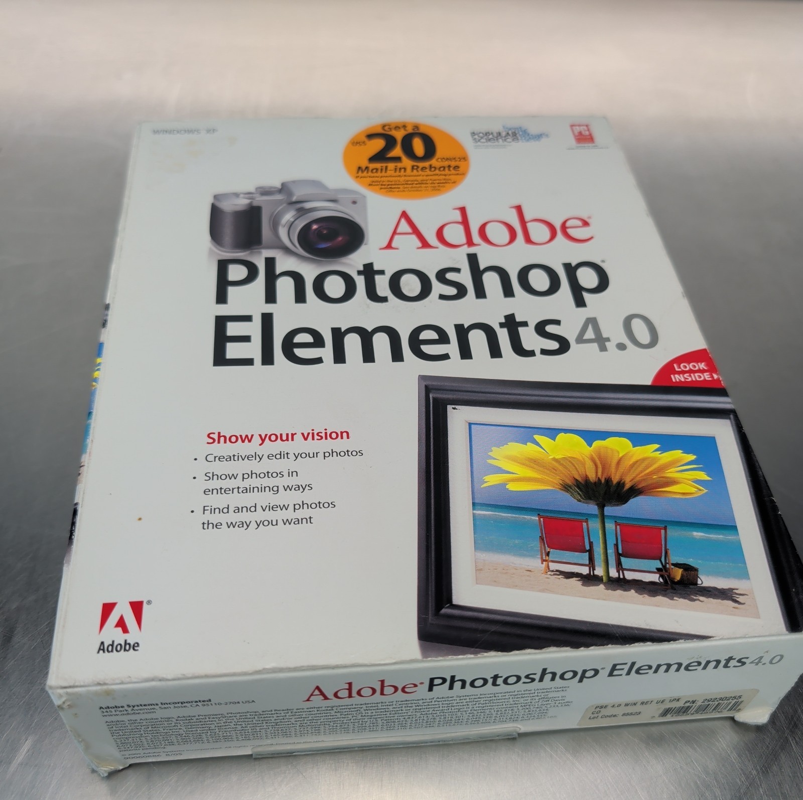 Adobe Photoshop Elements 4.0 Brand New