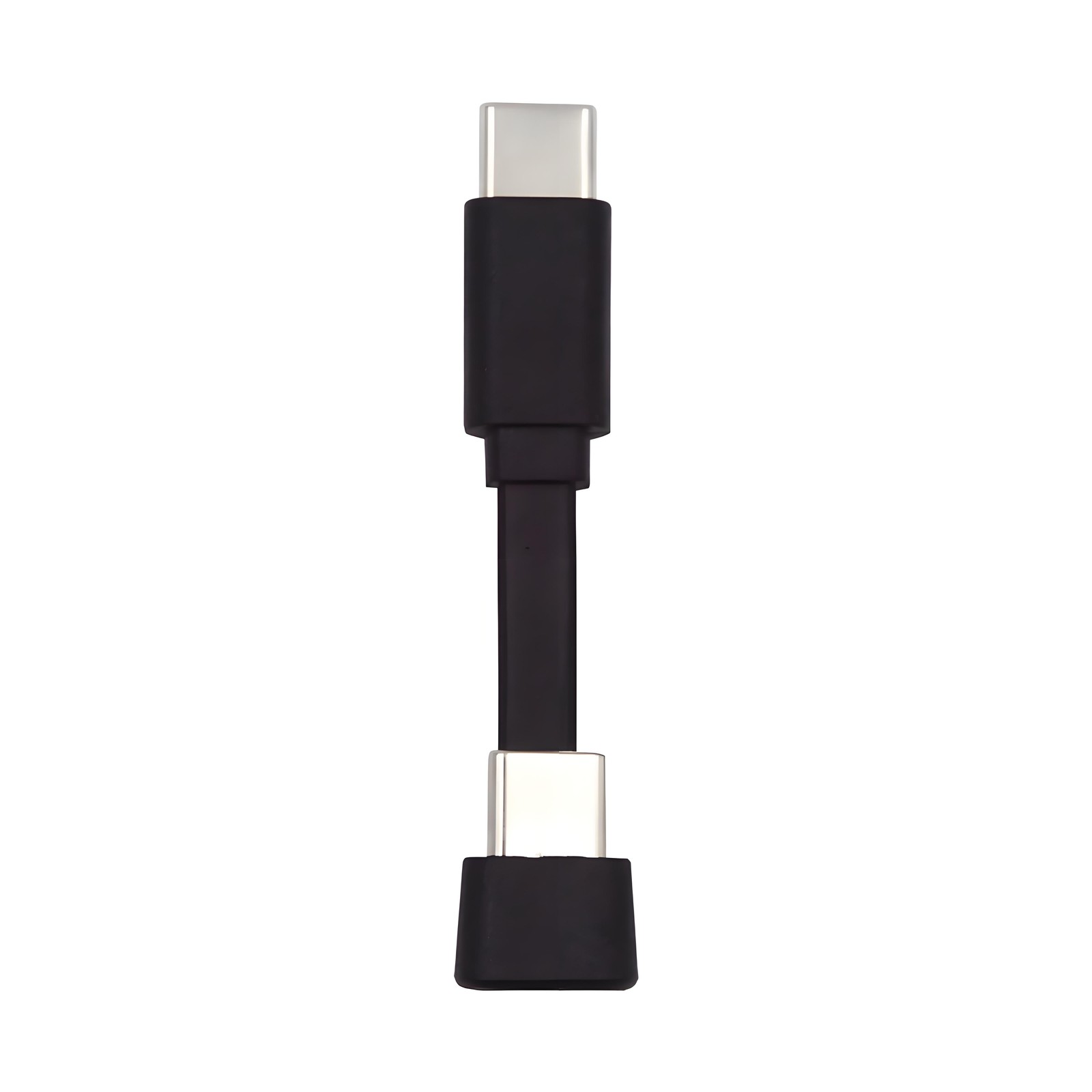 CY Flat USB-C Type-C Power USB2.0 Cable Opposite U Shape Back Angled 65W Charge