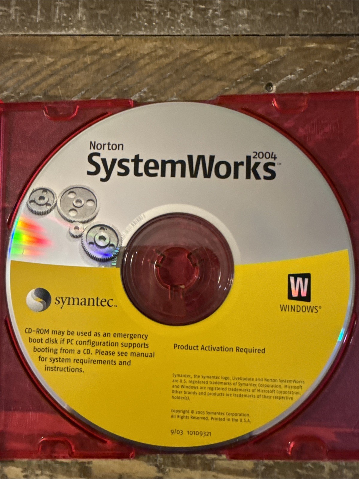 Norton SystemWorks 2004 PC Software