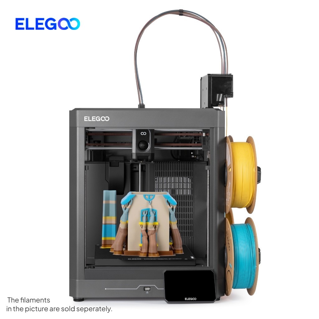 ELEGOO Centauri 2 Combo FDM 3D Printer 4-Color Printing with CANVAS