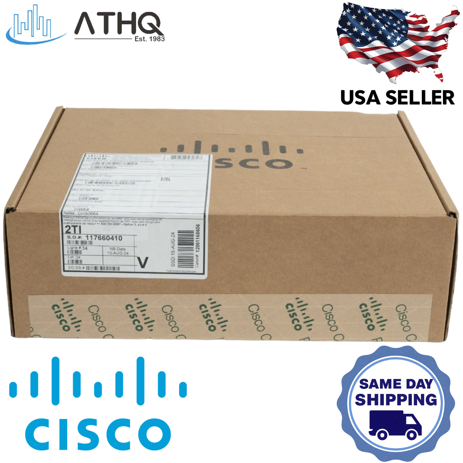 Cisco Refresh CP-860-DCHR Desktop Charger Charging Cradle for Cisco 860 Phone