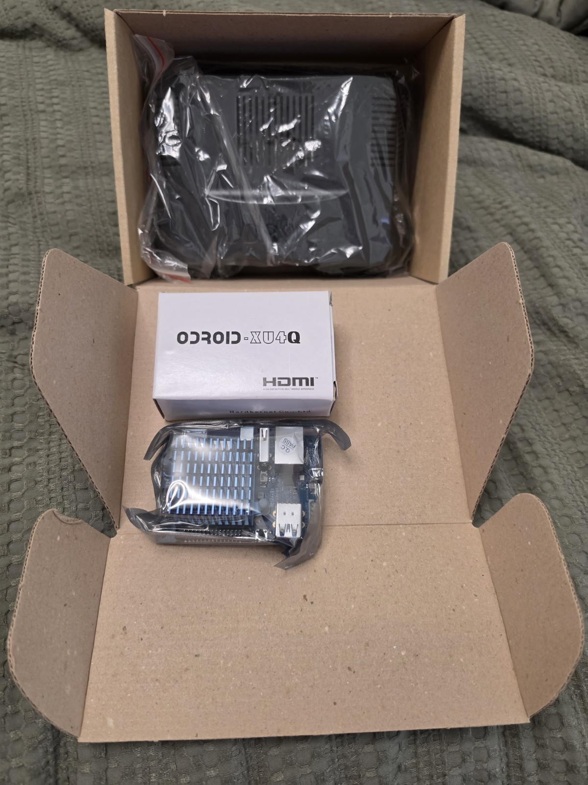ODROID-XU4Q with Passive Heatsink and OGST Case