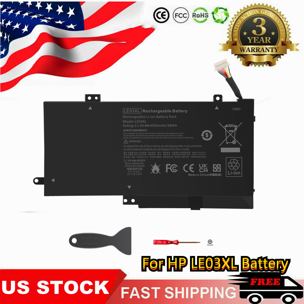 For HP Envy x360 15.6" Genuine Battery 11.4V 48Wh 4050mAh LE03XL 796356-005