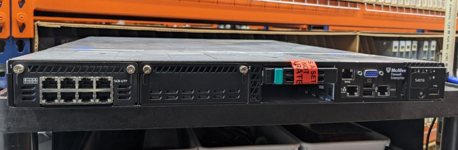 McAfee S4016 Firewall Enterprise Hardware