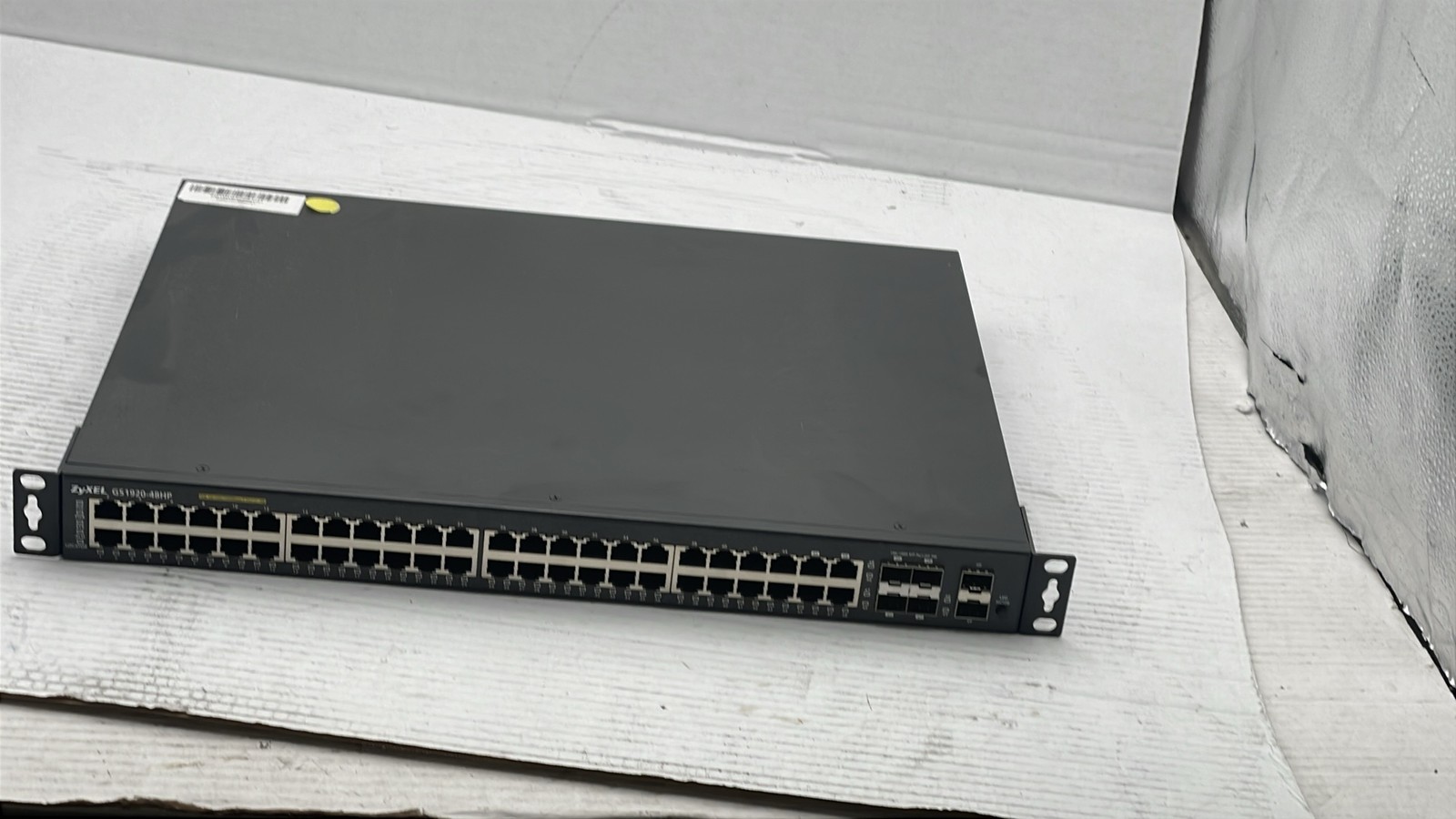 ZyXEL GS1920-48HP 48-Port PoE+ Gigabit Smart Managed Rackmount Switch