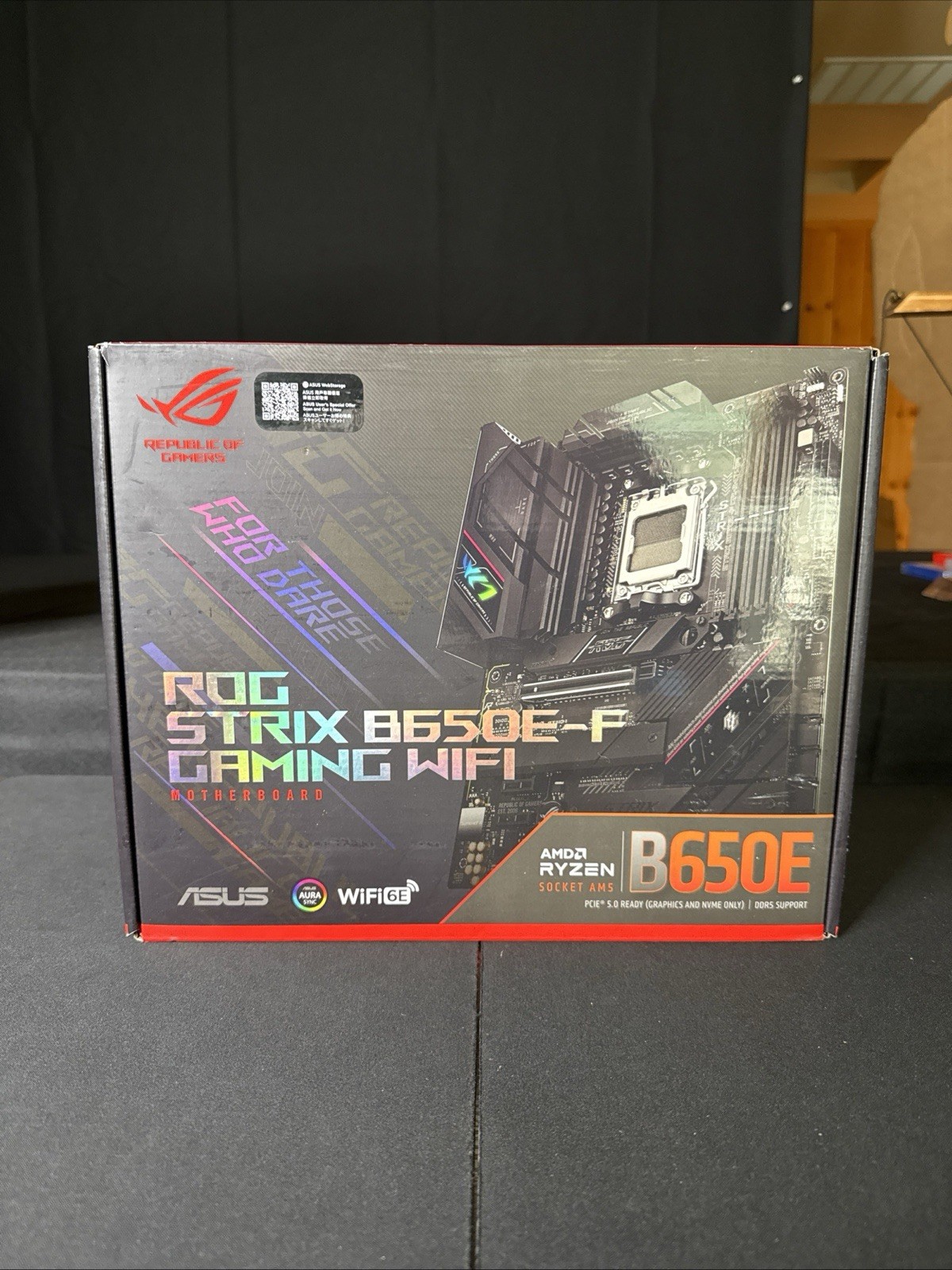 New Sealed ASUS ROG Strix B650E-F Gaming WIFI Motherboard AMD Ryzen Socket AM5