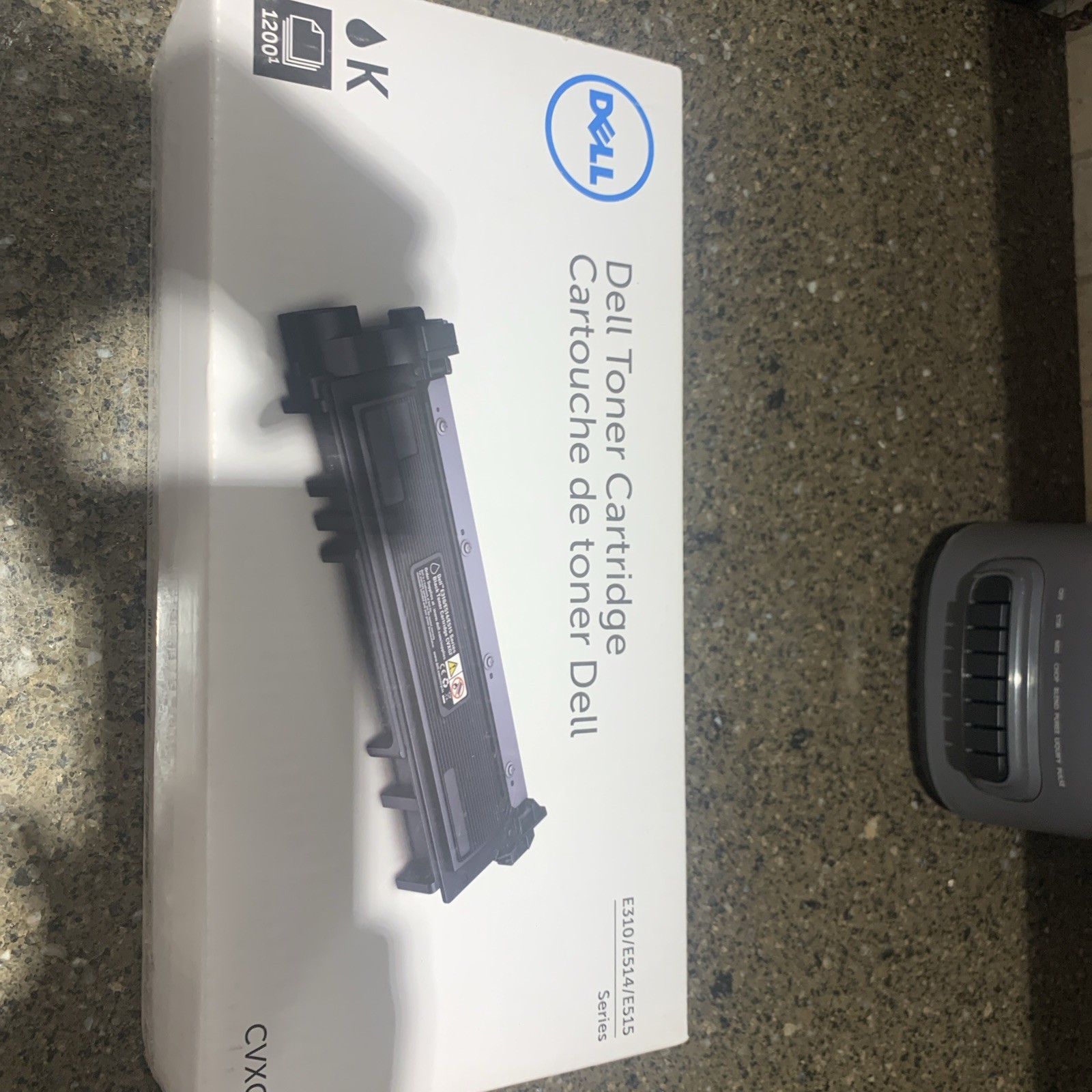 NEW GENUINE - DELL CVXGF BLACK TONER CARTRIDGE for E310 E514 E515 SEALED BOX
