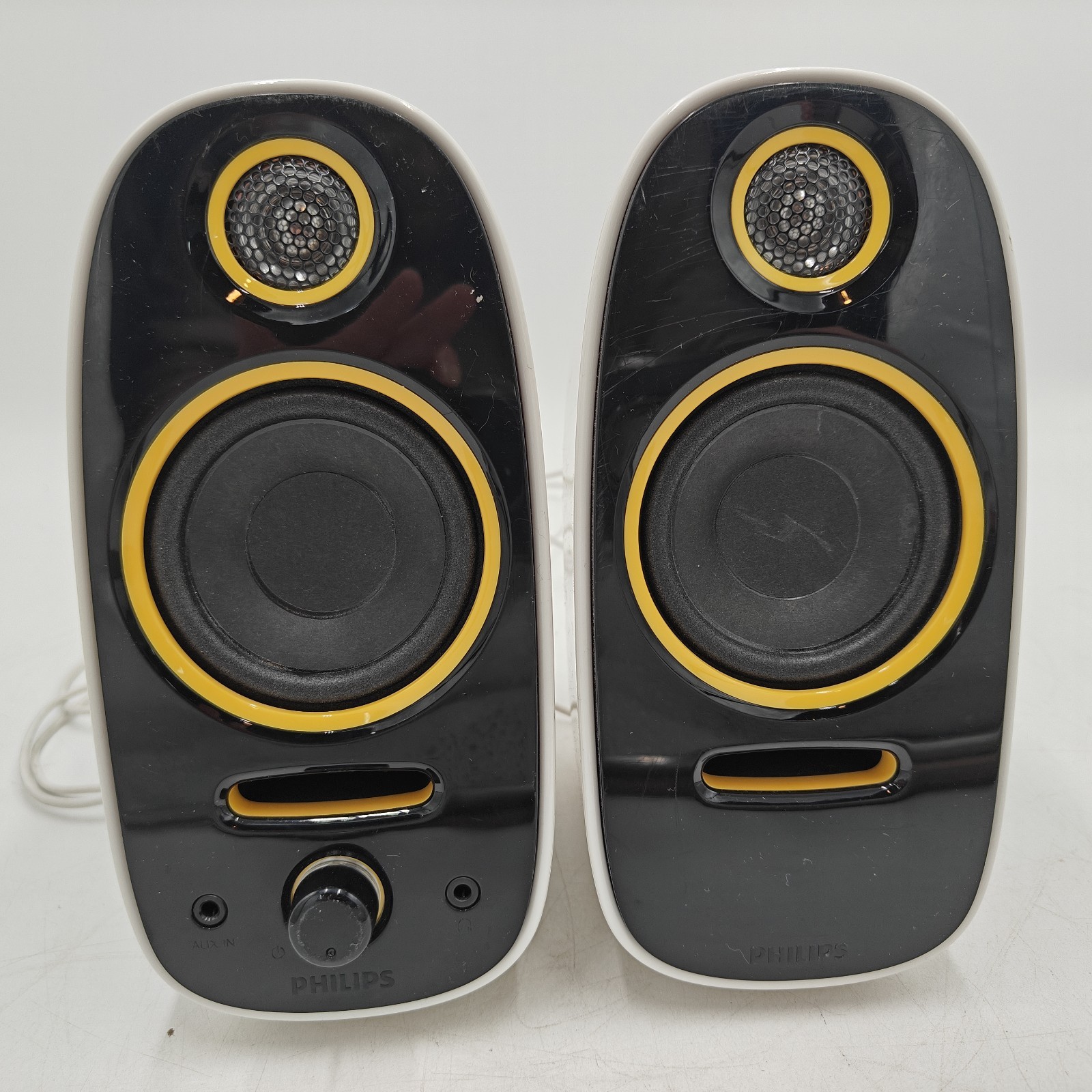 Philips Multimedia Computer Speaker System SPA7210/17 - Lot of 2 - EUC Unused