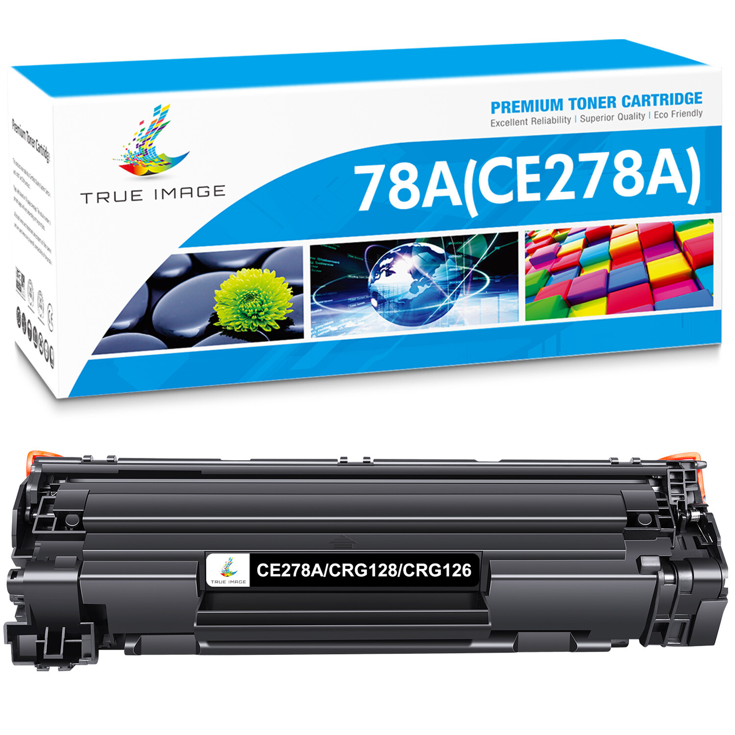 High Yield CE278A Toner For HP 78A LaserJet Pro P1606dn M1536dnf M1536 P1560 LOT
