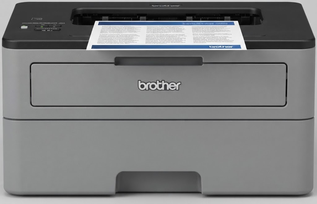 Brother HL-L2325DW Monochrome Laser Printer - Excellent Condition (Low Pg Count)