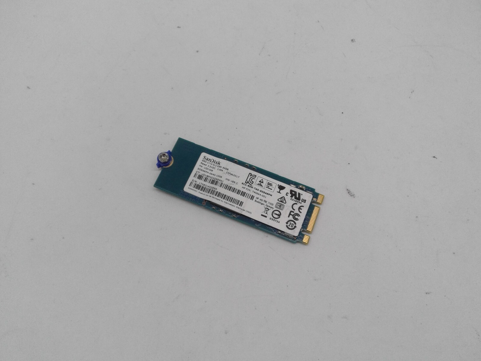 Sandisk  U110 M.2  2260  64GB  SSD SDSA6PM-064G-1006