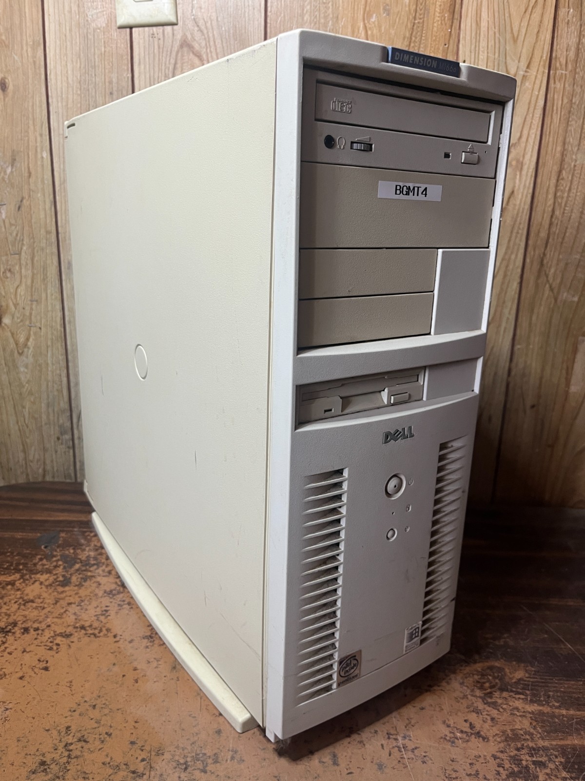 Dell Dimension M166a Vintage Computer 166mhz 512 RAM ISA PCI Serial Parallel CDR