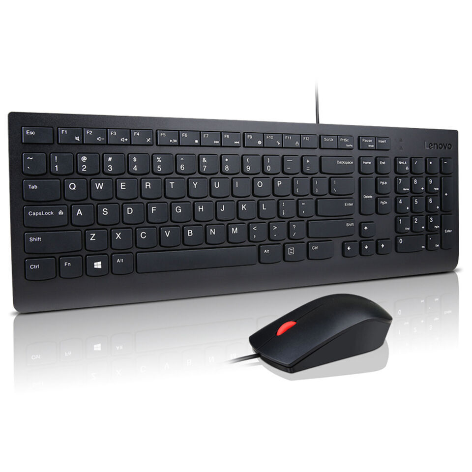 Lenovo Essential Wired Keyboard and Mouse Combo Used