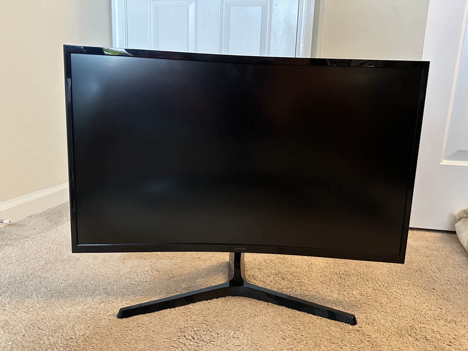 Samsung S36CG Series 27" 100Hz Curved Monitor 100Hz 4ms Black LS27D36CGANXZA