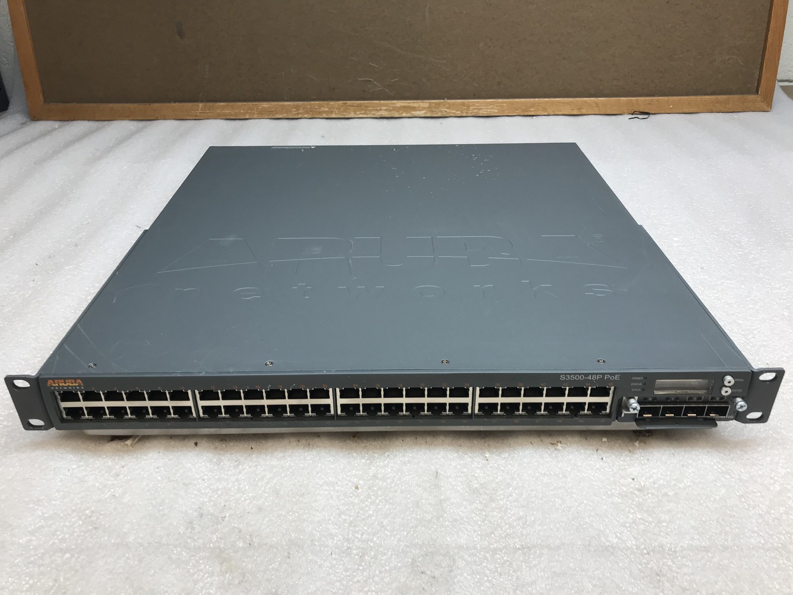 HPE Aruba Networks S3500-48P 48 Port Gigabit Switch PoE+ 400W S3500-48P-US