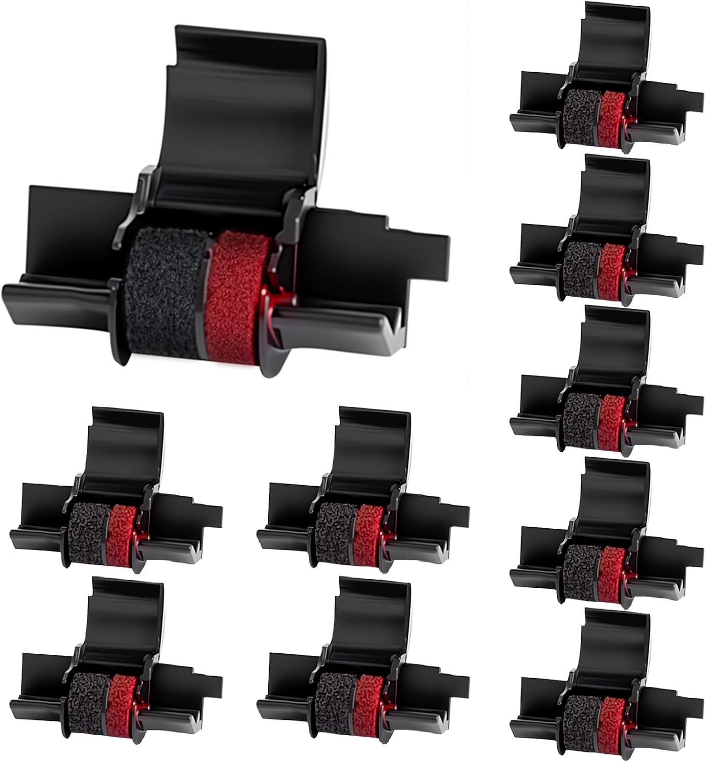 10 Pack IR40T IR-40T Compatible with Calculator Ink Roller Ribbon