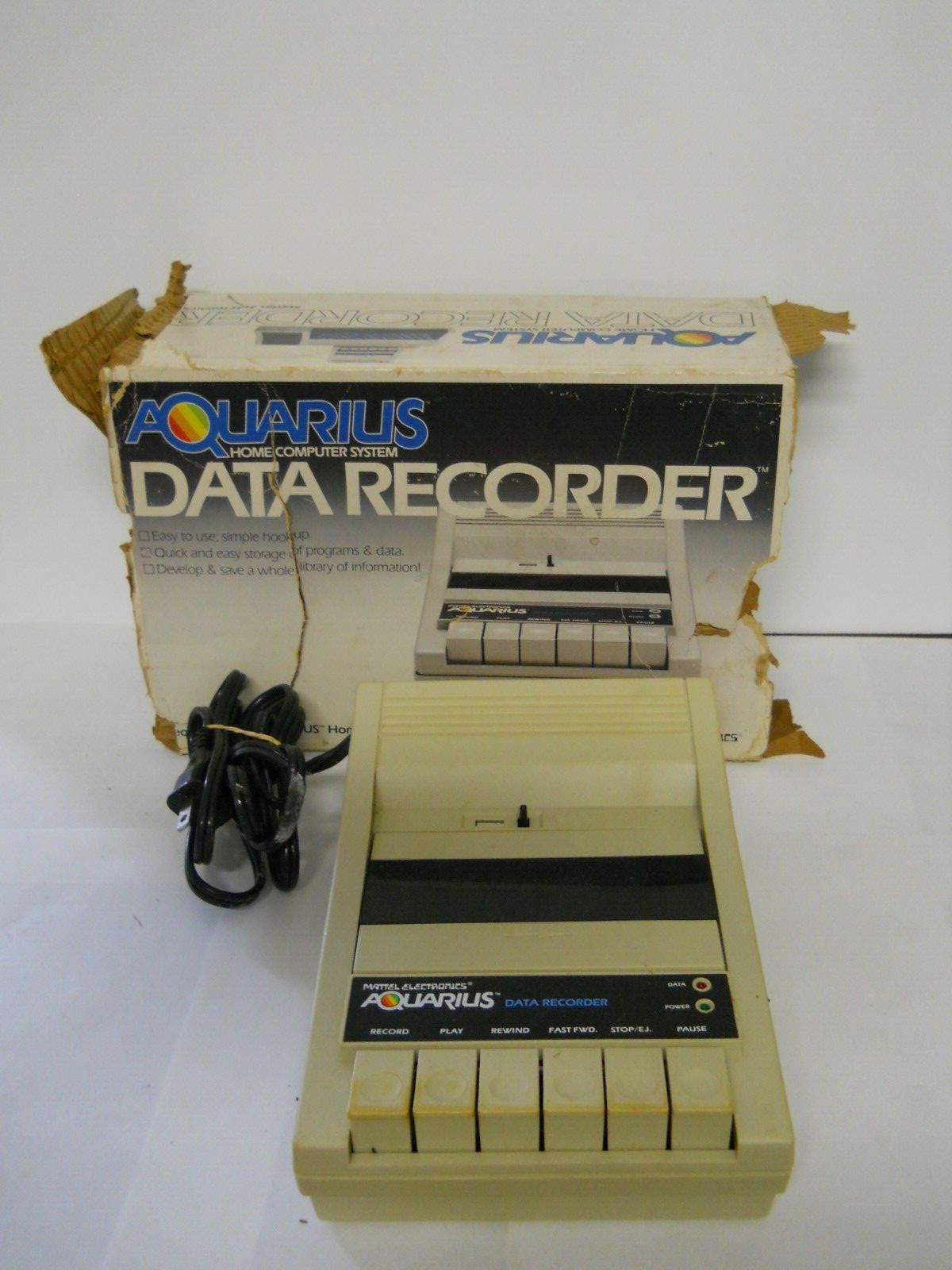 Vintage Aquarius Data Recorder Home Computer System Hong Kong Untested