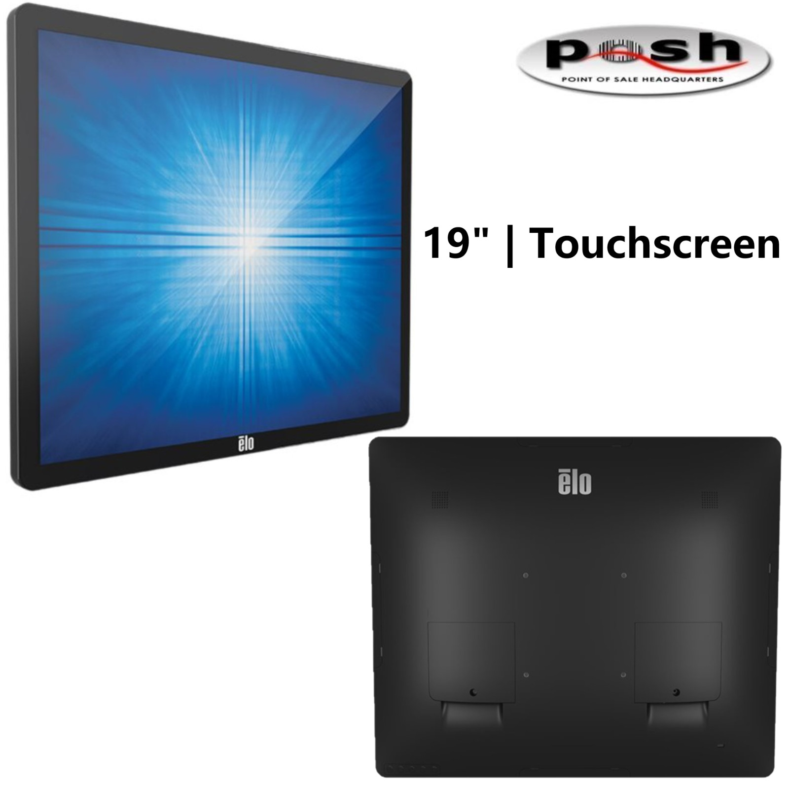 New Open-Box Elo ET1902L-2UWA-0W-MTBLPF-NS-2DB-RBUR (E867363) 19" Touch Display