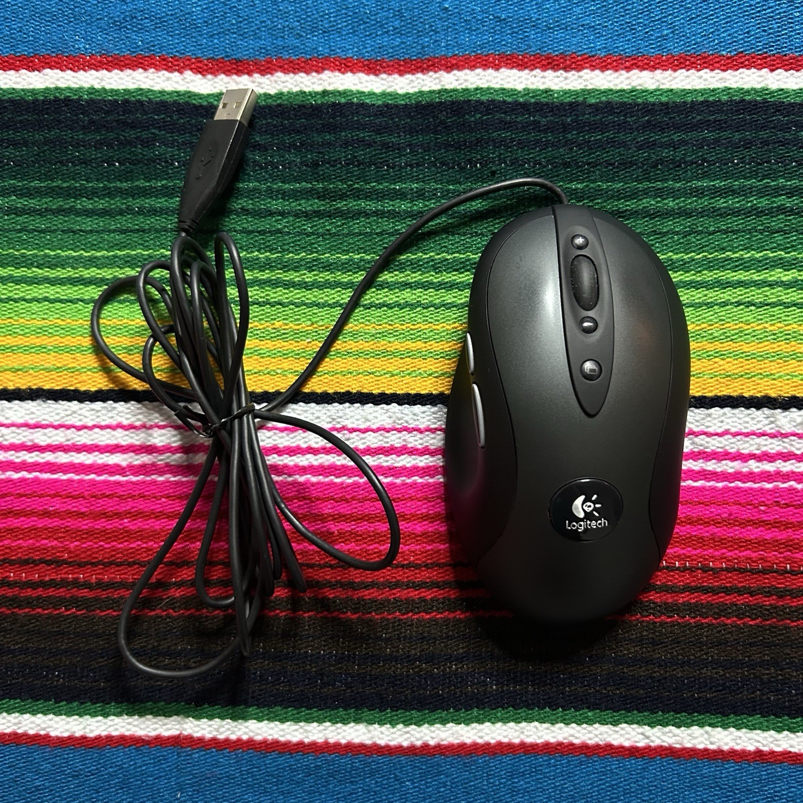 Logitech G400 USB Wired Gaming Mouse M-U0028 - Tested & Works