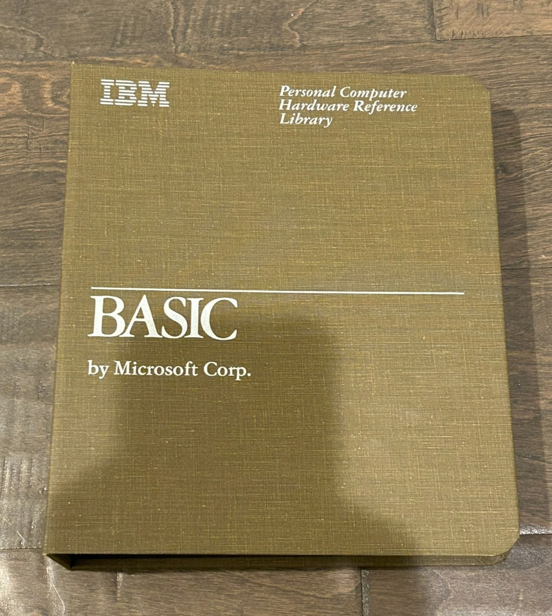 Microsoft IBM Personal Computer HARDWARE REFERENCE LIBRARY, BASIC PC 6025010