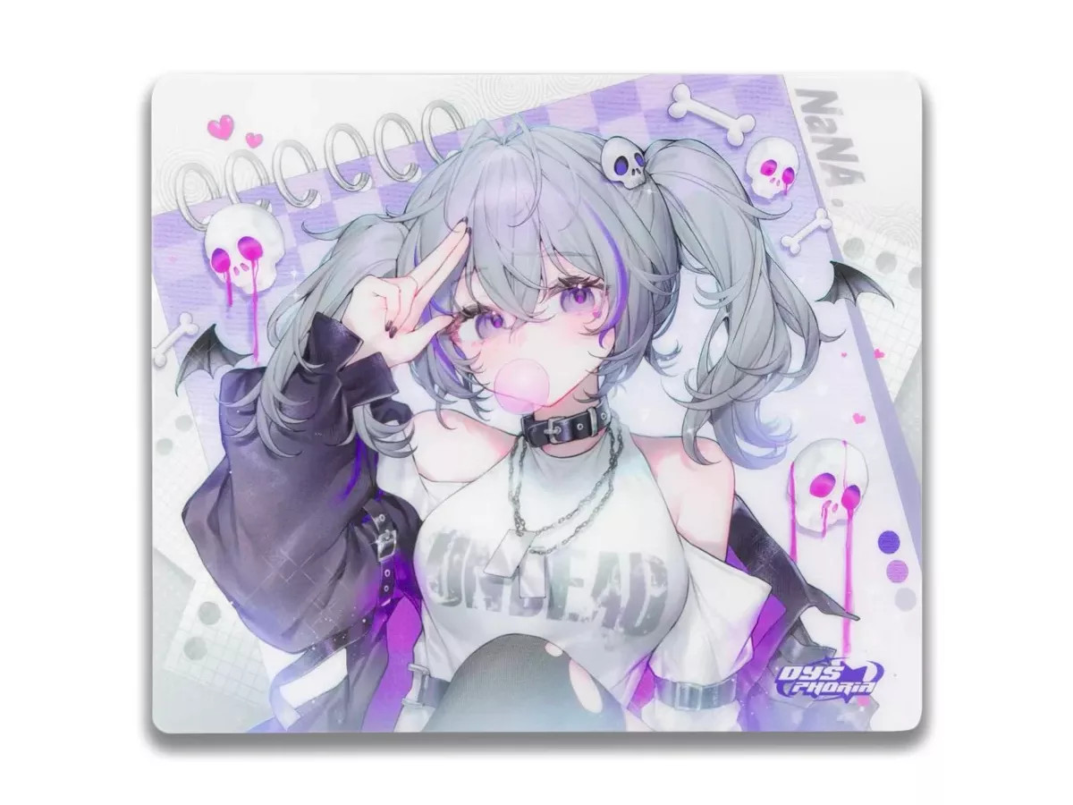 DYSPHORIA NANA Glass Mouse Pad 490x420mm Speed Surface 1mm New