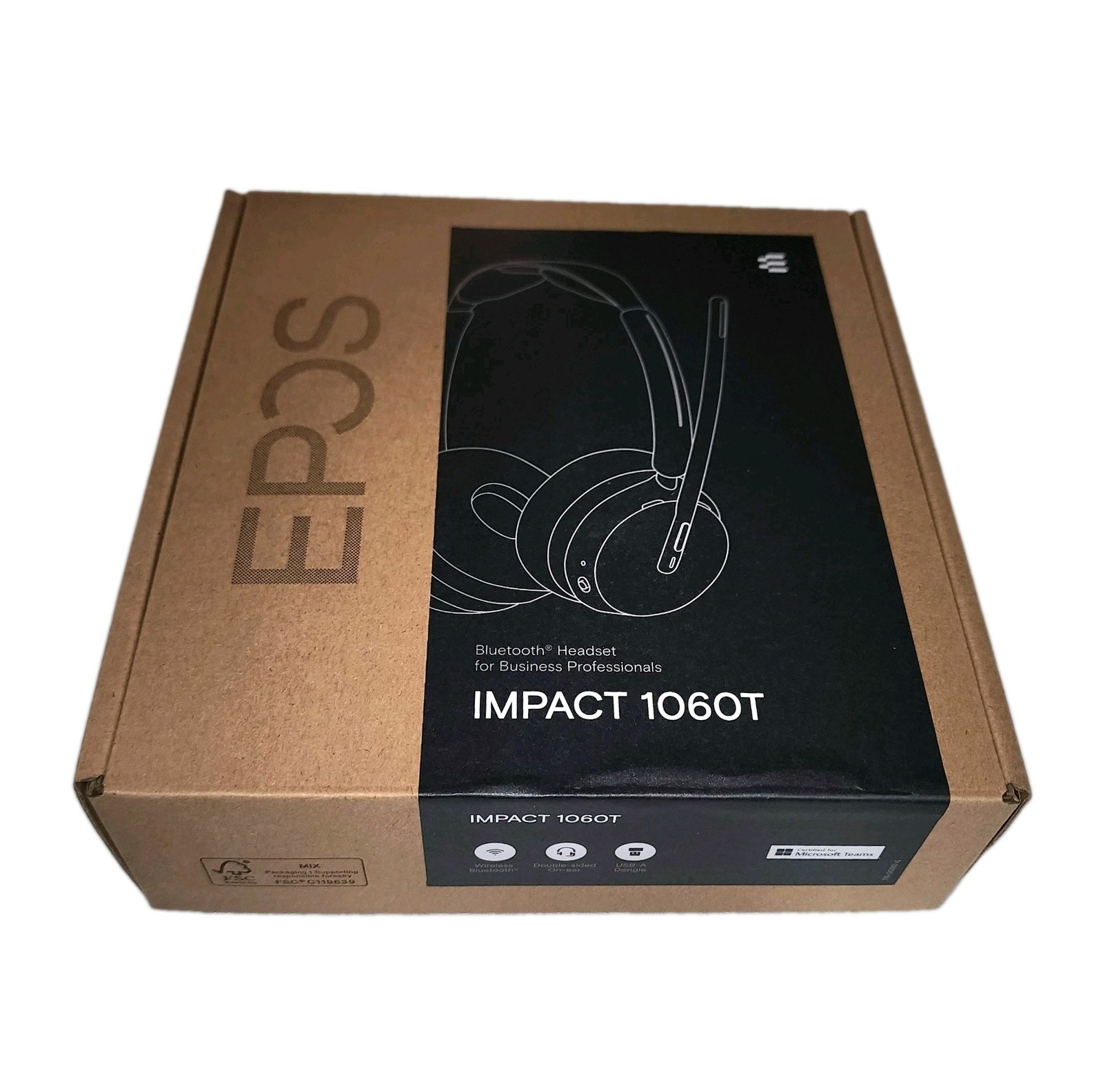EPOS Impact 1060T Bluetooth Noise Cancelling Headset 1001138 - Microsoft Teams