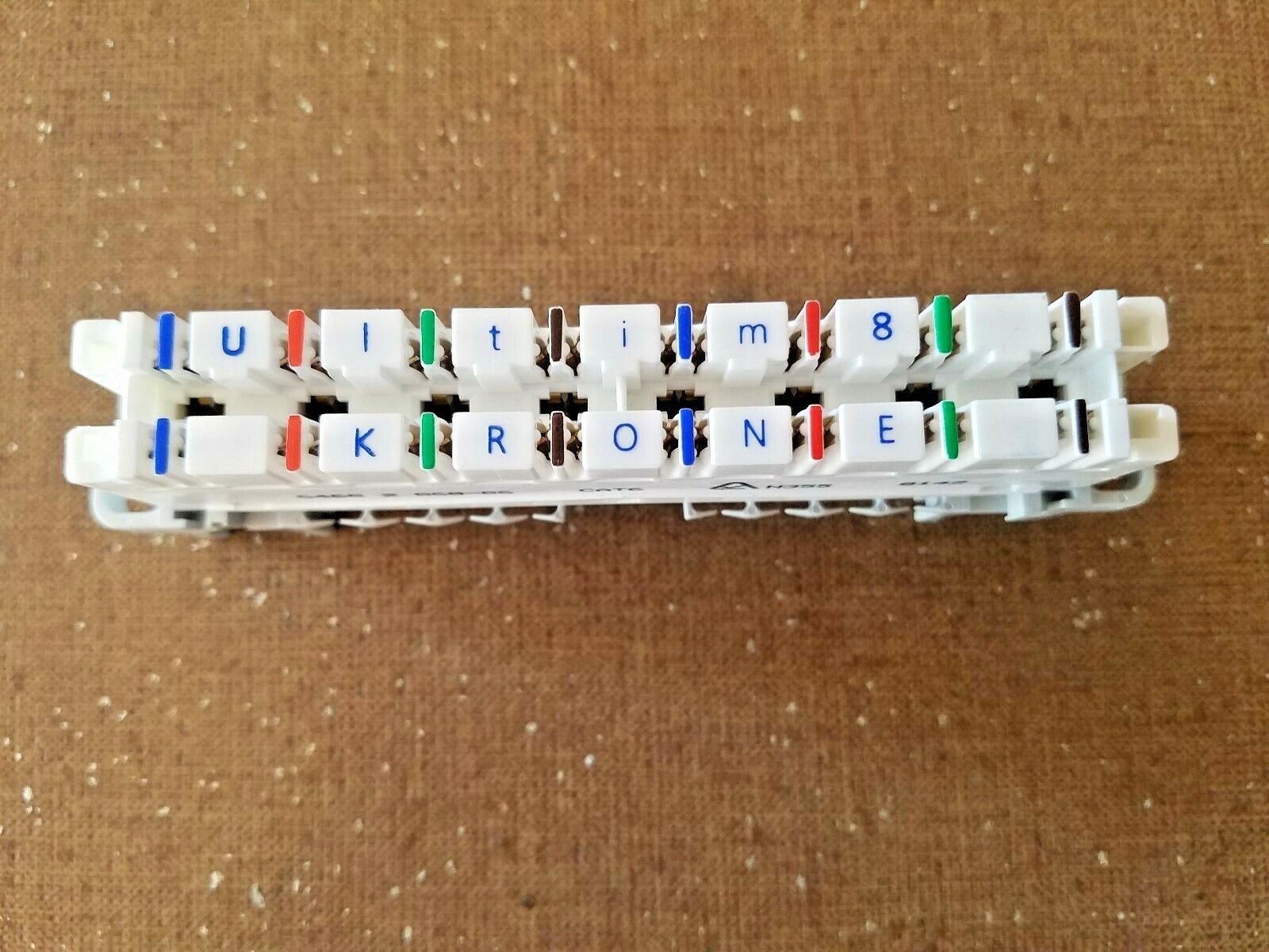 ULTIM8 6468 5 060-06 Highband Termination Block CAT6 TrueNet ADC 8-Pair Block